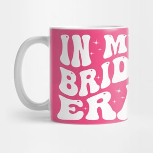 In My Bride Era Groovy Bachelorette Wedding Engagement Mug